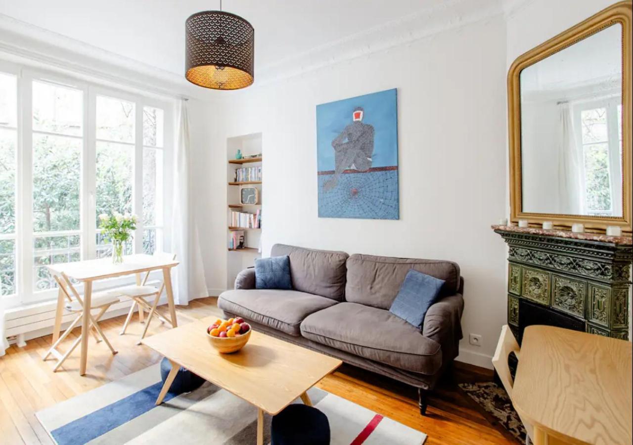Charmant Appartement Pres Du Pere Lachaise Paris Exterior foto